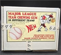 Major League Team Chewing Gum Trading Cards 26 MLB