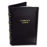 Currency Album - For Bank Notes 7-1/2" X 3-1/4"
