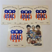 1958-1961 & 1977 United States Auto Club Yearbooks