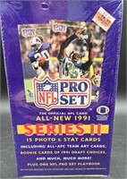 1991 Pro-Set NFL Trading Cards Series II Unopened