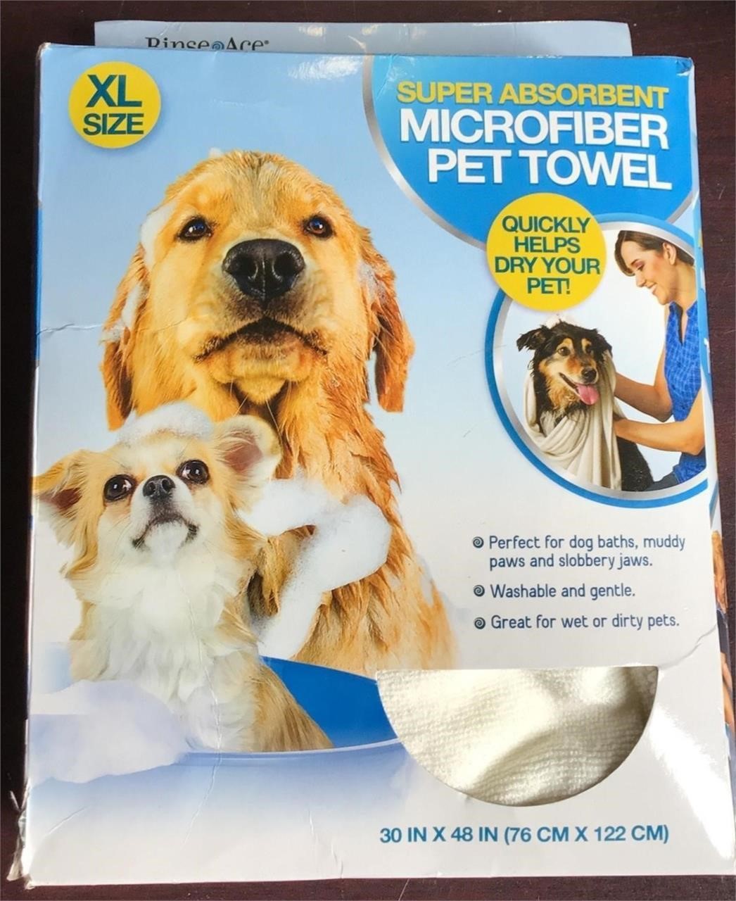 Rinse Ace Pet Bathing towel