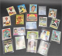 Lot of 20 Vintage MLB Cards '60s 70's Babe Ruth+++