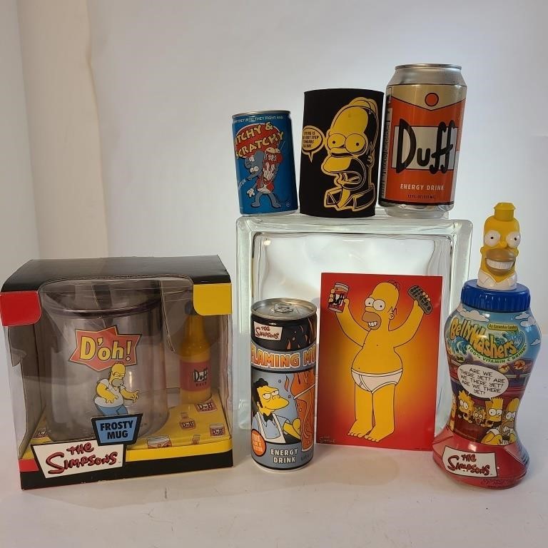 Homer Simpson, Duff Beer & other Drinks