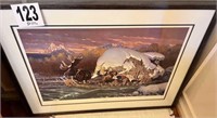 Framed Signed Numbered Print(DR)