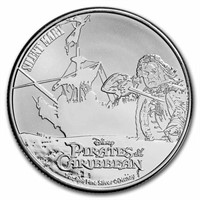 1 Oz Silver Pirates Of The Caribbean Coin