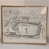 Sportsman’s Park Drawing Signed and Numbered