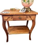 Wooden Side Table W/Drawer(DR)