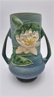 Vintage Roseville Pottery Vase 76-8 Blue