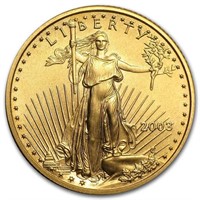 2003 1/4 Oz American Gold Eagle Bu