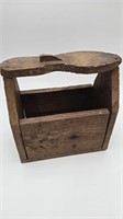 Hand Crafted Rustic Primitive Shoe Shine Box
