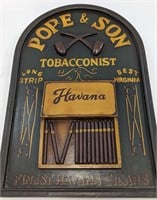Vintage Pope & Son Advertising Sign