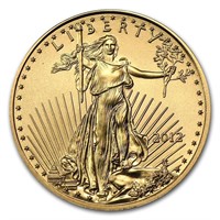2012 1/10 Oz American Gold Eagle Bu