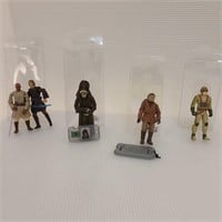 Star Wars figures w/weapons Lot of 5