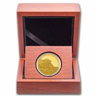 2022 Niue 1/4oz Gold Star Wars Classic Grogu Box