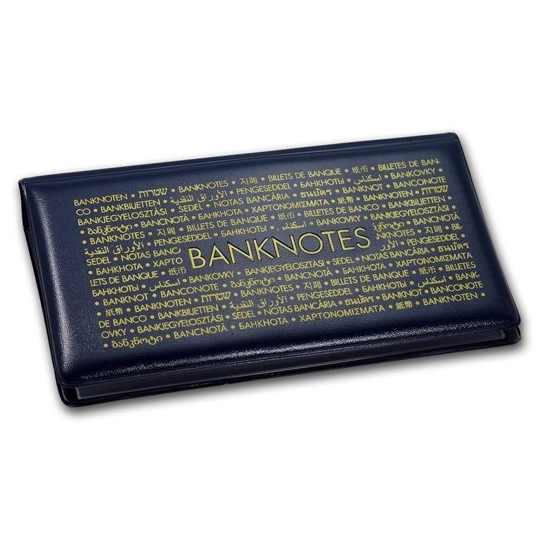 Pocket Album - For Bank Notes 6-3/4" X 3-3/8"