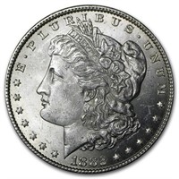 1882 Morgan Dollar Bu