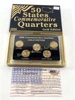 2006 24Kt. Gold Layered State Quarters