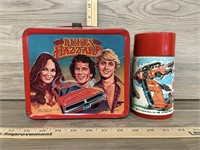Dukes of Hazzard Lunchbox w/ Thermos