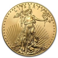 2010 1 Oz American Gold Eagle Bu