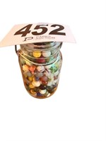 Ball Jar with Marbles(DR)
