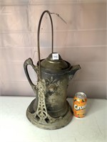 Antique Quadruple Coffee Pot w/Holder