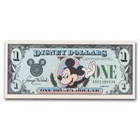 1988 $1.00 (aa) Waving Mickey (dis#7)