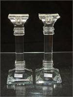 Waterford Marquis candle sticks pair