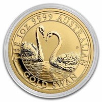 2022 Australia 1 Oz Gold Swan Bu