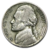 35% Silver War Nickels $1 Face Value Avg Circ