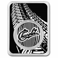 Chevrolet Original Logo (1911-1914) 1 Oz Silver