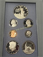 1986 Silver Dollar Prestige Set