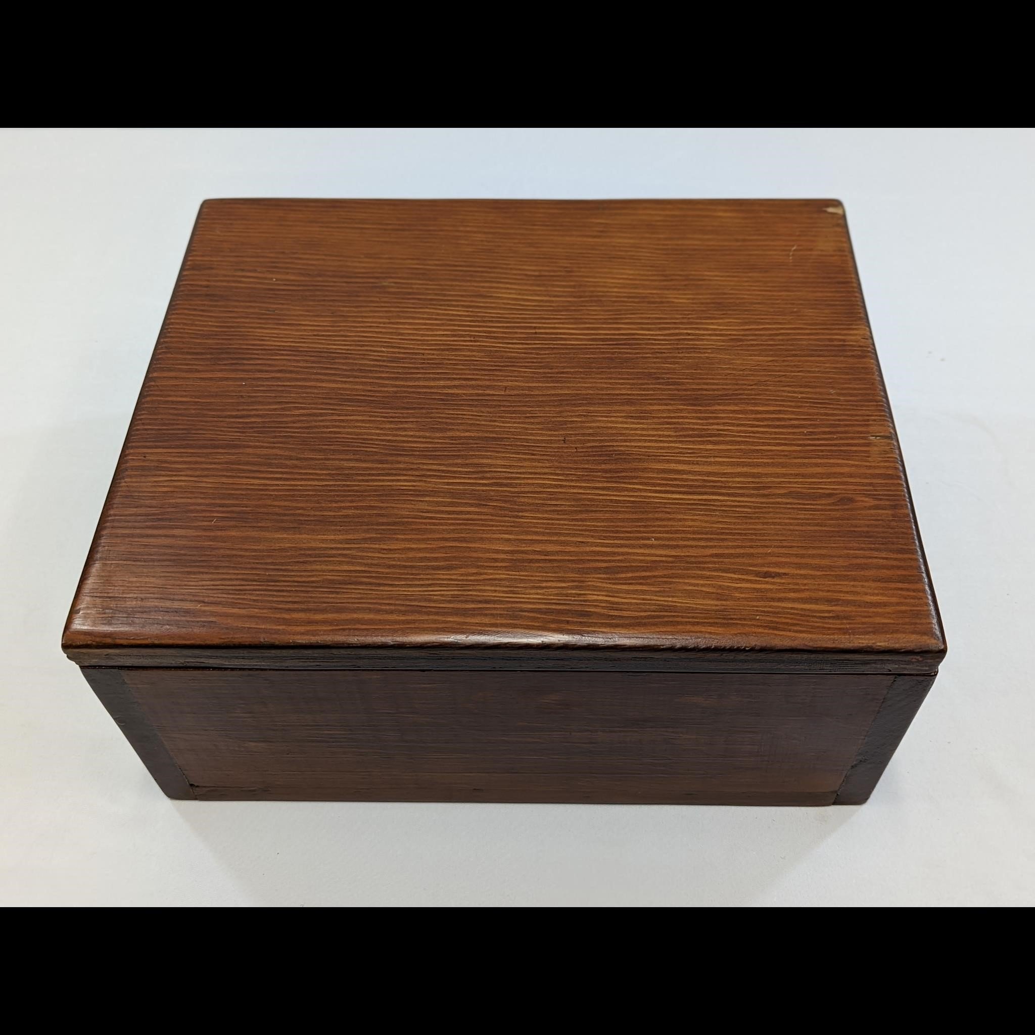 Vintage Solid Wood Storage Box