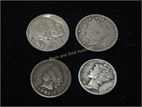 (4) Rare Coins Of Yesteryear