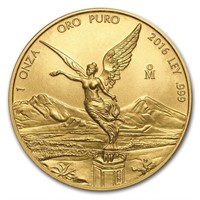 2016 Mexico 1 Oz Gold Libertad Bu