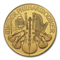 1993 Austria 1 Oz Gold Philharmonic Bu