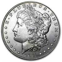 1901-o Morgan Dollar Bu