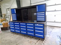 10' 30-Drawer Workbench Cabinet