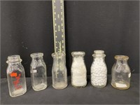 Group of Ohio and PA Milk Bottles