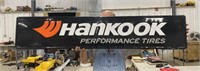 Hankook Tires Metal Advertising Sign