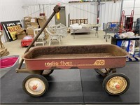 Vintage Radio Flyer 90 Metal Wagon