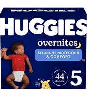 Huggies Overnites Size 5 Overnight Diapers (27+ lb