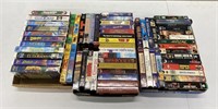 Group of VHS Tapes