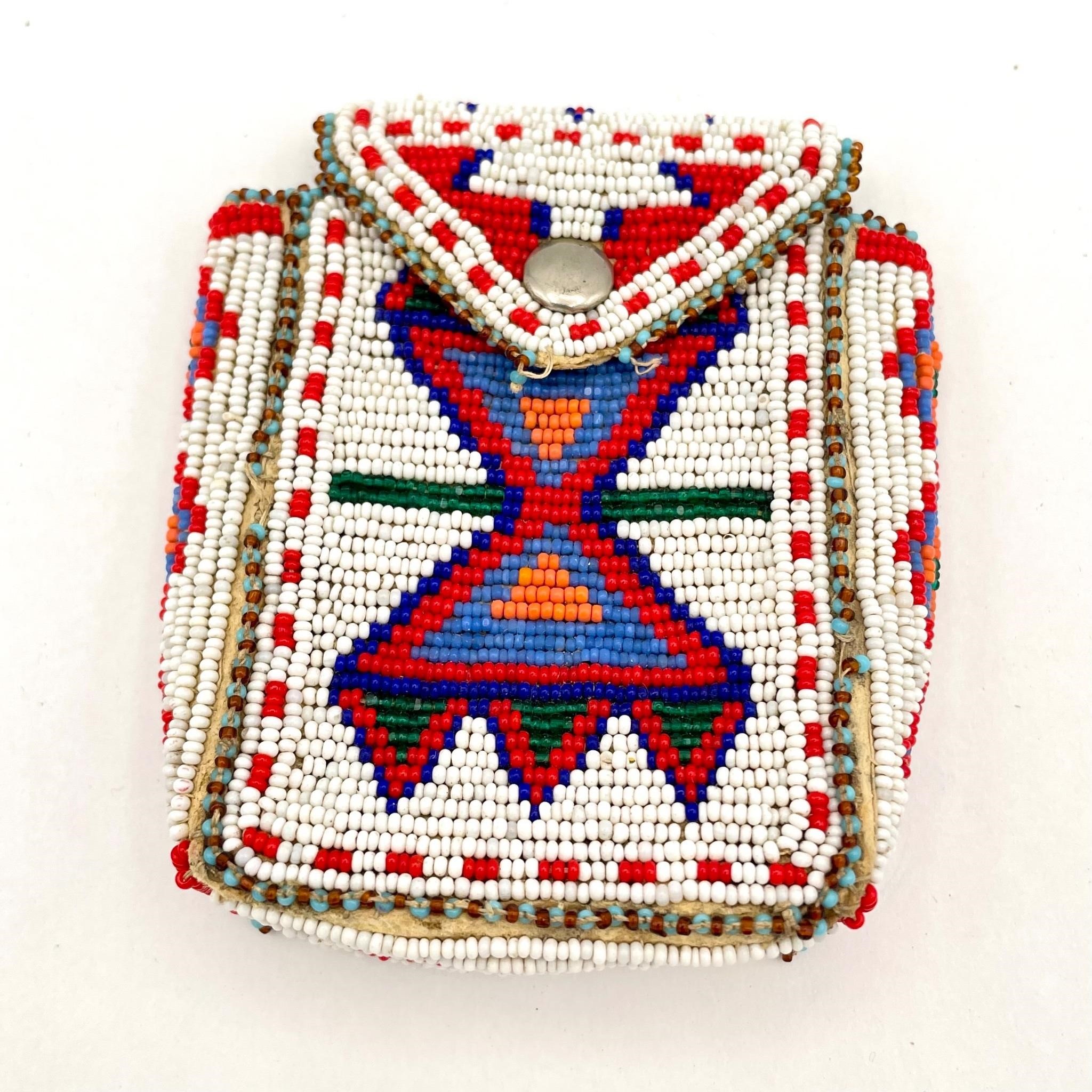 Vintage Beaded Cigarette Case