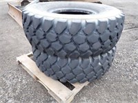 Qty of (2) Michelin 395/85R20 Tire(s)