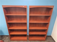 (2) 6 x 3 x 1' bookshelves
