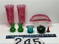 Vases, Ruby Flash Items and Misc.