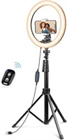 8" Selfie Ring Light with Tripod Stand & Cell Pho