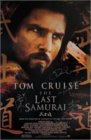 Last Samurai Tom Cruise Autograph Poster