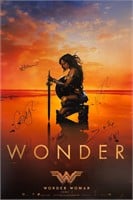 Wonder Woman Gal Gadot Autograph Poster