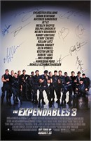Expendable 3 Sylvester Stallone Autograph Poster